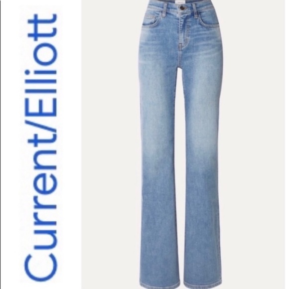 Current and Elliott Denim Jarvis Mid-Rise Flare 27 - Picture 7 of 10